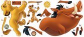 muurstickers Disney The Lion King G vinyl 17 stuks