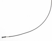 brillenkoord Compact 65 cm katoen/viscose zwart