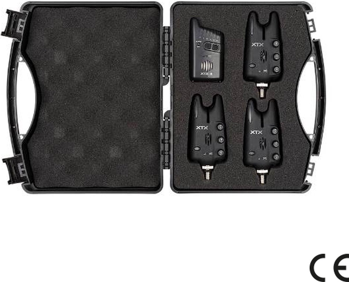 JRC Radar XTX 3+1 - Beetmelderset - Zwart