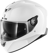 SHARK SKWAL 2.2 BLANK Motorhelm integraalhelm Wit - Maat XS