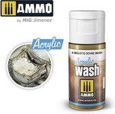 AMMO MIG 0712 Acrylic Wash Ochre - 15ml Effecten potje