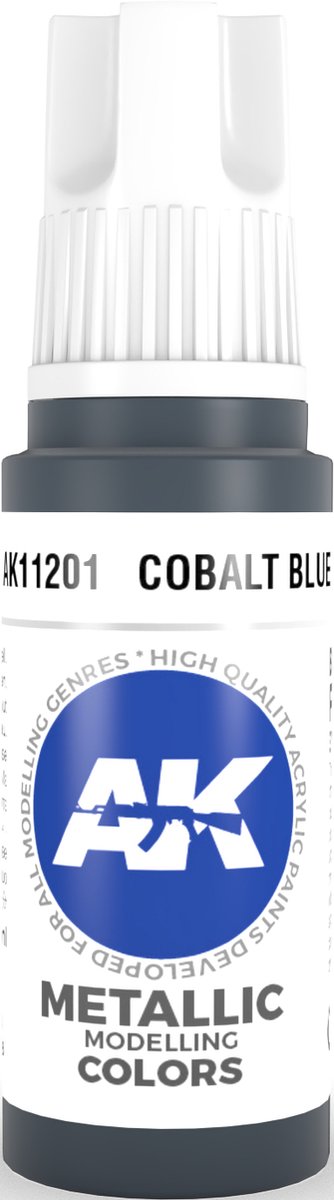 Cobalt Blue Acrylic Modelling Color - 17ml - AK-11201