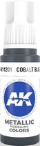 Cobalt Blue Acrylic Modelling Color - 17ml - AK-11201