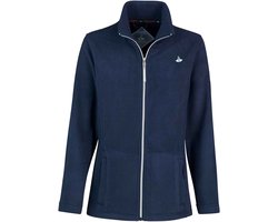 BJØRNSON Jenna Fleece Vest 4 Seizoenen Dames - Rits - Maat 46 - Donkerblauw