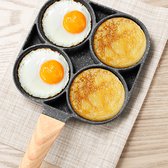 Bol.com TDR-Omelet pan-Mini Pannenkoekenpan-Pancake Pan-Anti aanbaklaag aanbieding