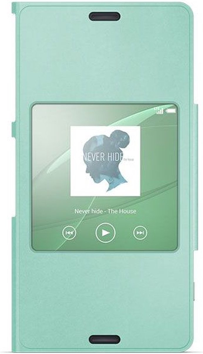 Sony SmartStyle Cover SCR26 - Hoesje voor Xperia Z3 compact - Groen