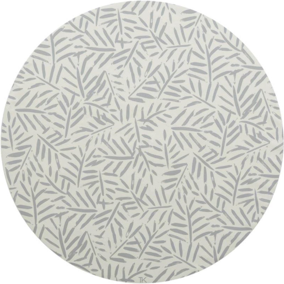 Duurzame Luxe Knoeimat Kinderstoel Placemat Vloer 105 cm Stone Leaves