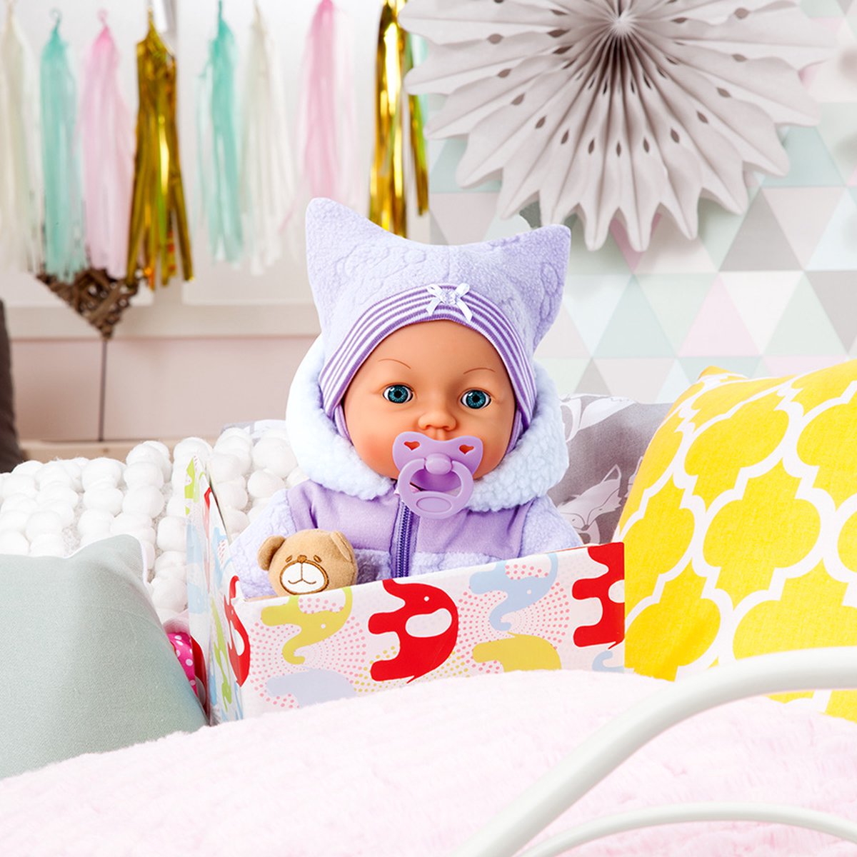 Bayer Design - Babypop Piccolina Magic Eyes 46cm — afbeelding 13