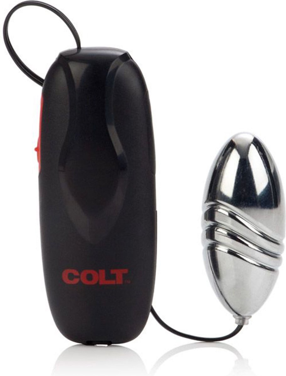 Colt - Turbo Bullet - Vibrerend Eitje - Zilver
