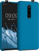 kwmobile telefoonhoesje geschikt voor Xiaomi Mi 9T (Pro) / Redmi K20 (Pro) - Hoesje met siliconen coating - Smartphone case in Caribisch blauw
