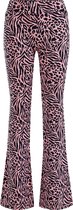 WE Fashion Meisjes flared broek met dessin