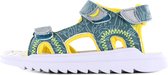 Go Bananas blauwe sandaal met gele details