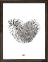 Deknudt Frames fotolijst S46RH7 - bruin wortelhout - foto: 40x50 cm