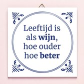 Nutcrackers Tegeltje Leeftijd Is Als Wijn