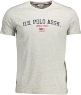 US Polo Assn. Heren T-shirt Mick Grey