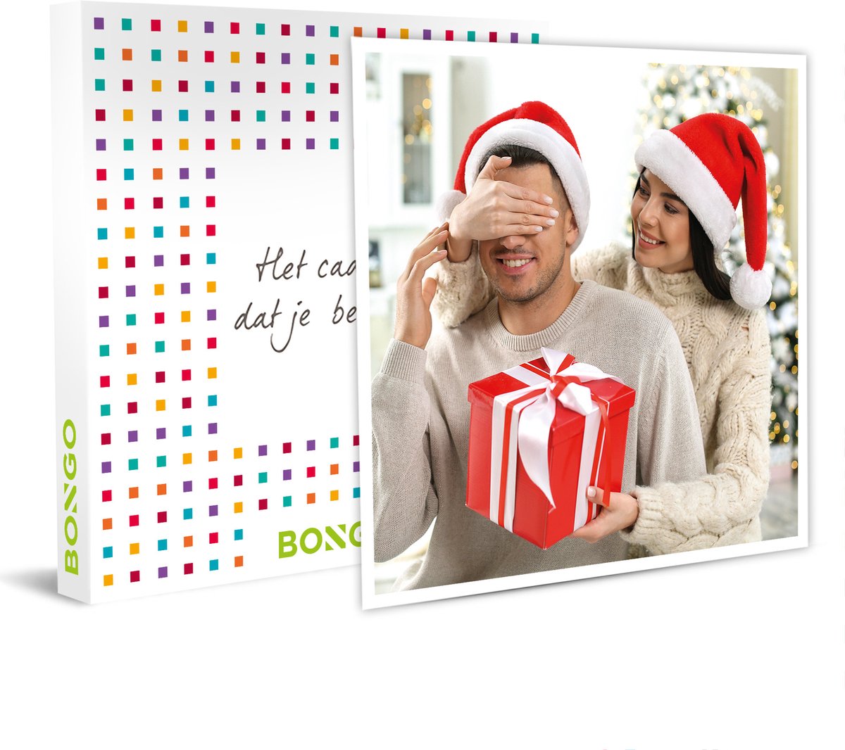 Bongo Bon - PRETTIGE FEESTDAGEN - Cadeaukaart cadeau voor man of vrouw