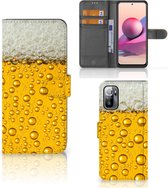 Telefoonhoesje Xiaomi Redmi Note 10/10T 5G | Poco M3 Pro Flip Cover Valentijn Cadeautje hem Bier