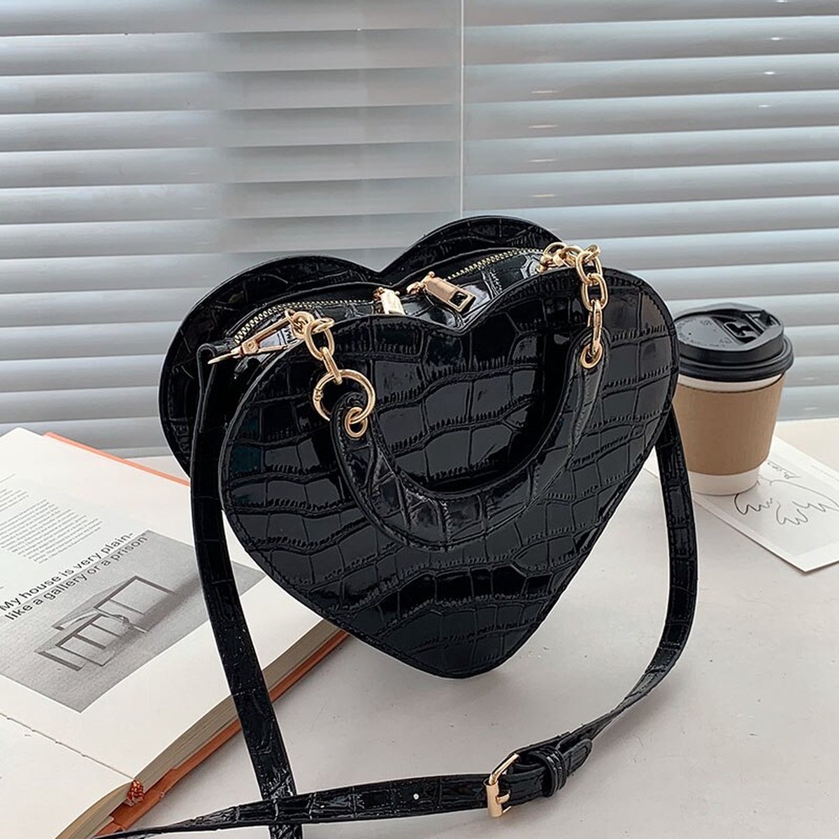 Drie Harten Een Schouder Kleine Tas Vrouwen Kleine... - Vicedeal