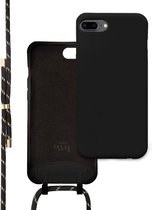 iPhone 7/8 Plus - Coque en silicone Wildhearts Pretty Black & Gold Cord