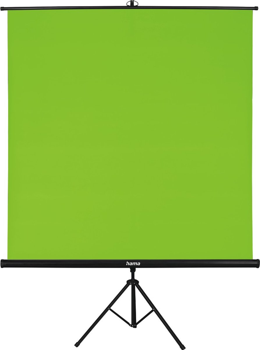 Hama Green screen-achtergrond met statief, 180 x 180 cm, 2in1