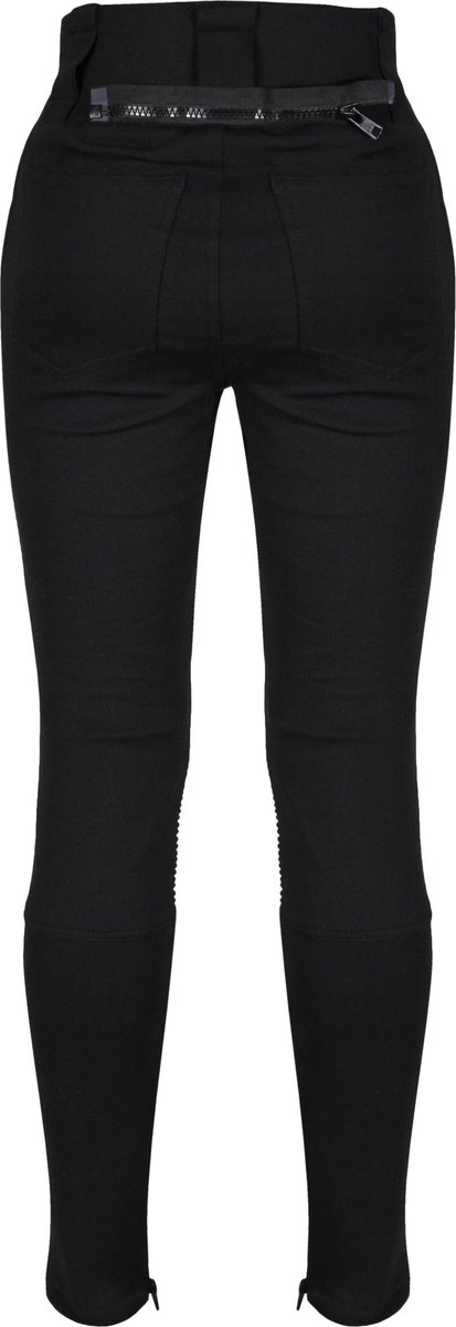 Motogirl Full Kevlar Zip Legging motorbroek met
