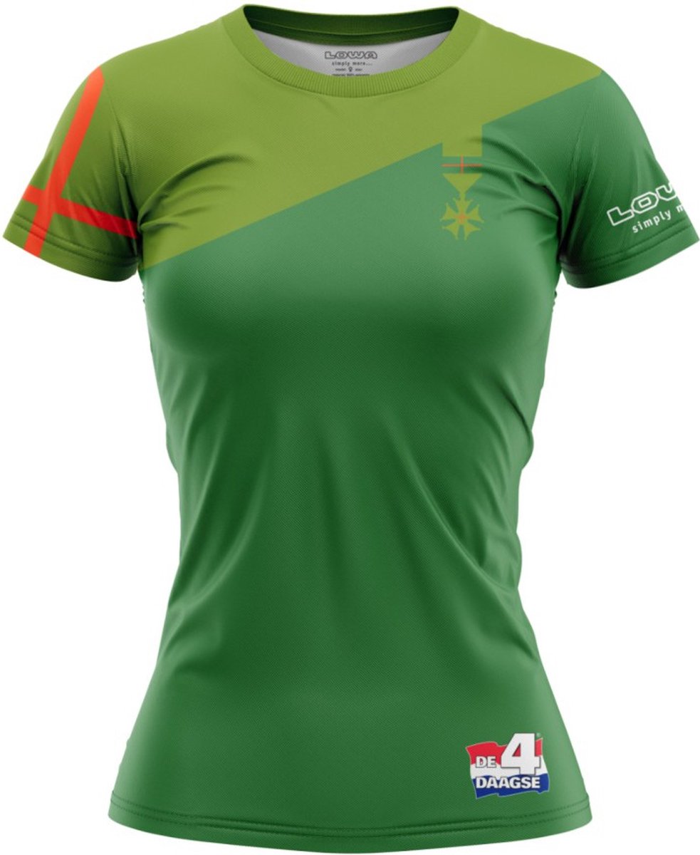 4Daagse T-Shirt Official Women groen - Maat S