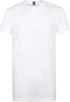 Alan Red Derby Heren T-shirt Extra Lang Wit Rond 2-Pack - XL