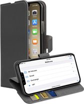 SBS Wallet Stand Bookcase Hoesje - Geschikt voor Apple iPhone 13 Pro Max - Gsm case - Zwart