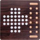 Playtive Houten bordspel 10-in-1 - Houten box met 10 spelletjes - Aanbevolen leeftijd: vanaf 6 jaar - Speelplezier voor het hele gezin - Voor 1 tot 6 spelers
