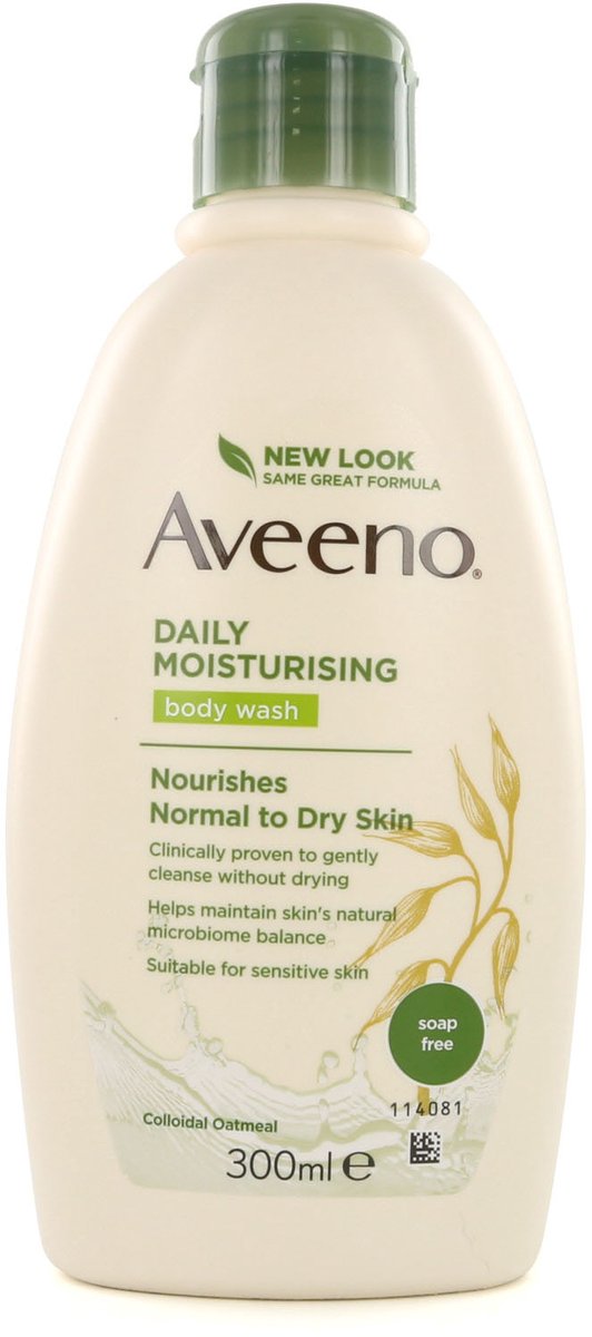 Aveeno Daily Moisturising Body Wash - 300 ml (voor normale tot droge huid)