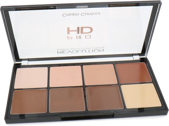 Foto: Makeup revolution pro hd cream contouring palette light medium