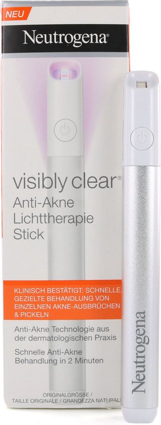 Neutrogena Visibly Clear Anti-Acne Lichttherapie Stick | bol.com