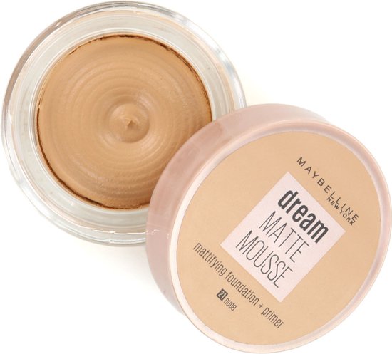 Maybelline Dream Matte Mousse Foundation - 21 Nude
