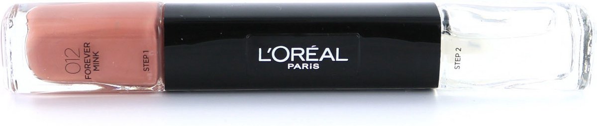 Goedkoopste L'Oréal Paris Make-Up Designer Infallible Nail - 12 Forever Mink - Donkerroze - Nagellak