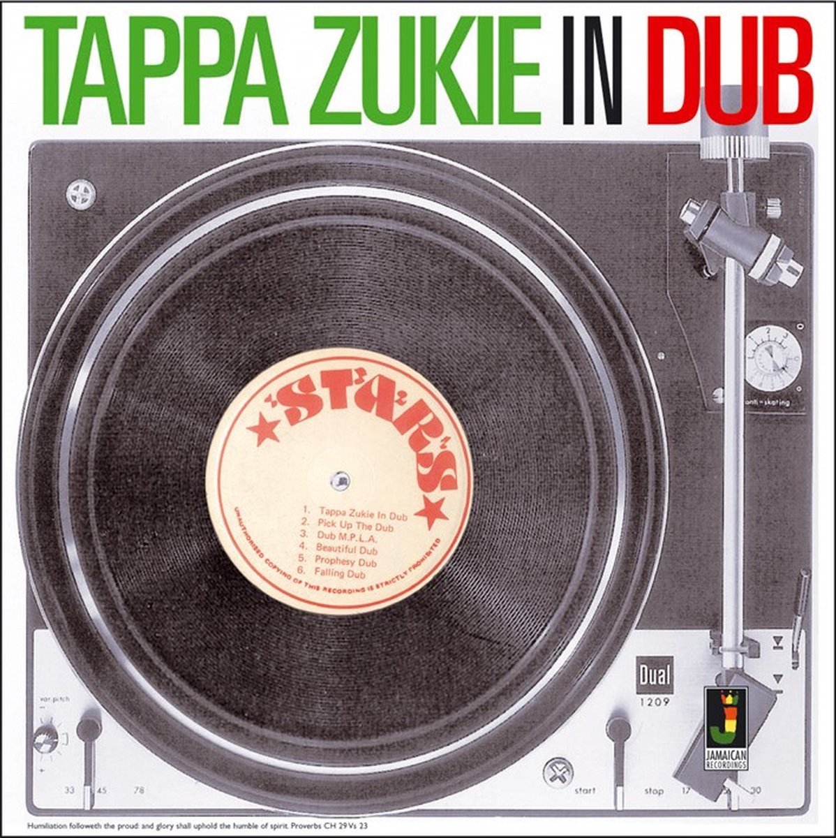 Tapper Zukie - In Dub (CD)