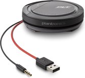Plantronics Calisto 5200 USB-A & 3,5 mm Conferentieluidspreker USB-A, Jackplug Zwart