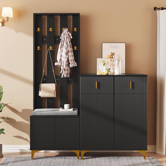 Halmeubel POLO - Kast, schoenenkast, dressoir, spiegel, garderobe