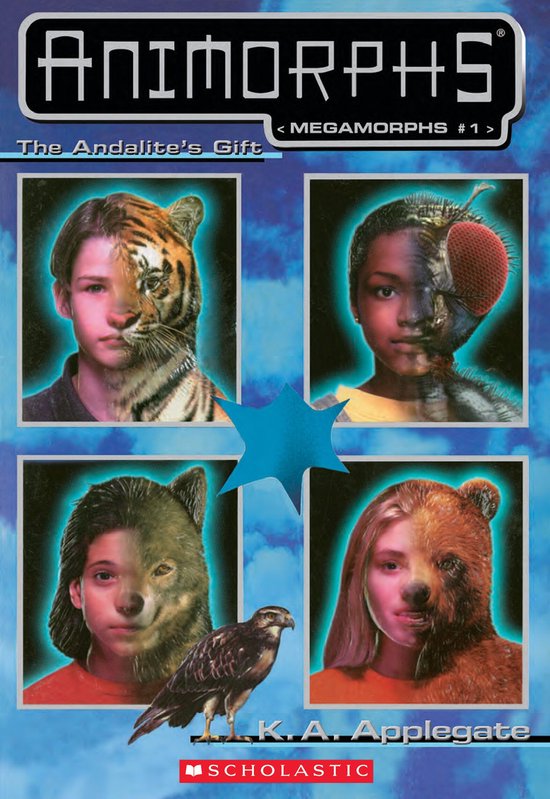 Animorphs Megamorphs 1 - The Andalite's Gift (Animorphs Mega ... - cover