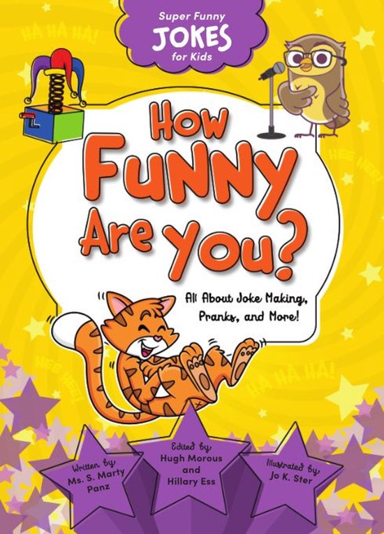 Super Funny Jokes for Kids - How Funny Are You? - cover