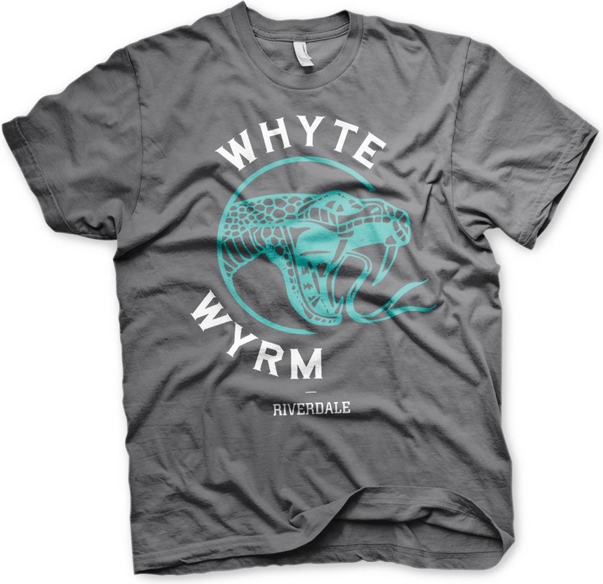 Riverdale Whyte Wyrm T-shirt donkergrijs