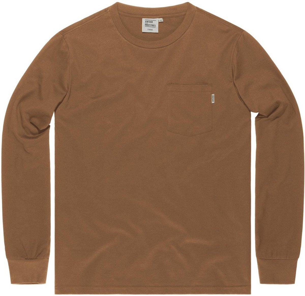 Vintage Industries Grant Pocket T-shirt Longsleeve Duck Groen