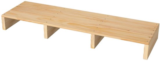 Massief Houten Opstapkruk Voor Volwassenen En Senioren Mobiliteitsplatform Keukengebruik