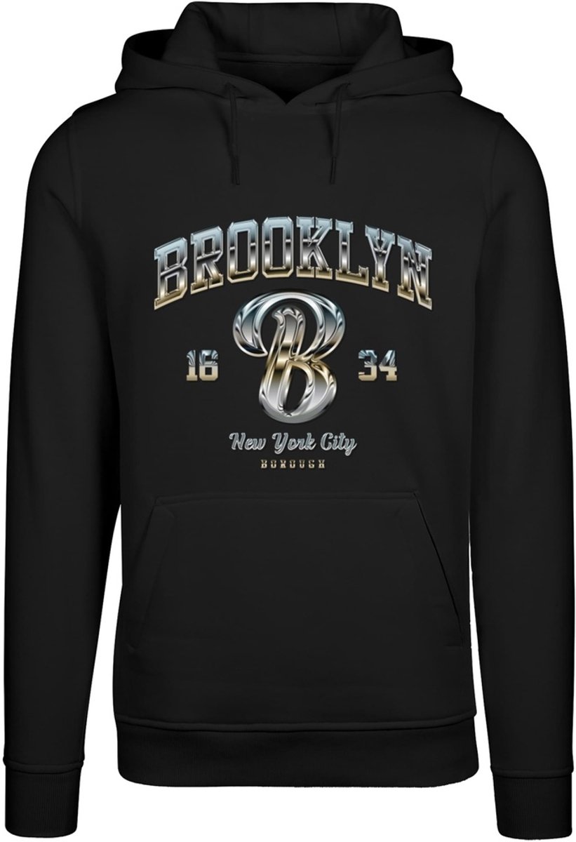 Mister Tee BRKLN Hoodie/trui M Zwart