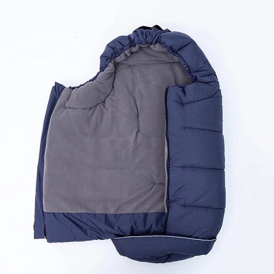 Unyqoos® Warme en Waterdichte Wintervoetenzak met Capuchon voor Kinderwagens en Buggy's van Unyqoos — afbeelding 3