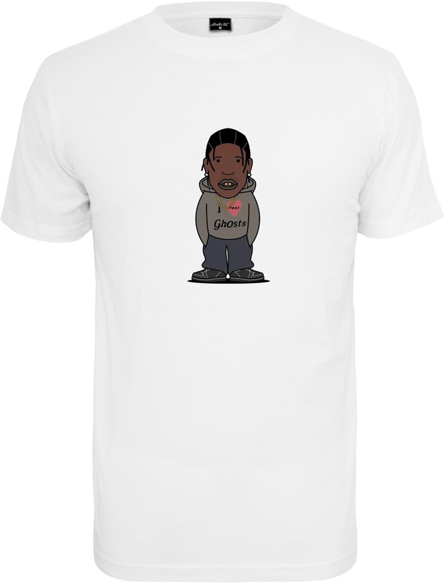 Mister Tee Texas Sketch Heren T-shirt XL Wit