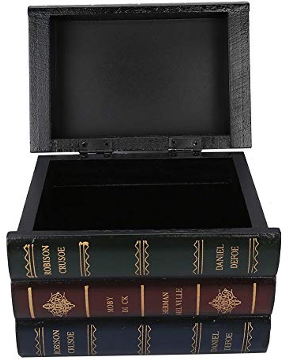 Vintage Decoratieve Opbergdoos voor Sieraden en Boeken