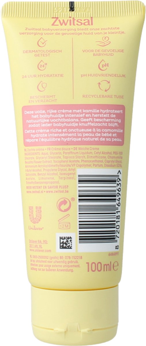 Zwitsal Zachte creme 100 Milliliter van Merkloos — afbeelding 4