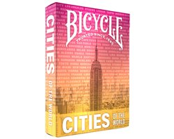 Bicycle® Cities of the World - Premium Speelkaarten - Poker - Kaarten voor op reis