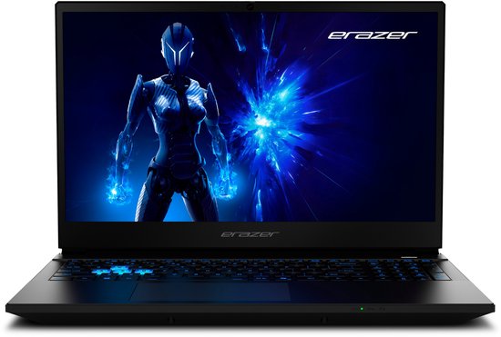 ERAZER Deputy 15 P1 Core Gaming Laptop, Intel® Core™ 7 250H, Windows 11 Home, 39,6 cm (15,6'') FHD-scherm met 144 Hz, NVIDIA® GeForce RTX™ 5060, 1 TB SSD, 16 GB RAM BE - ERAZER - Hoofdafbeelding