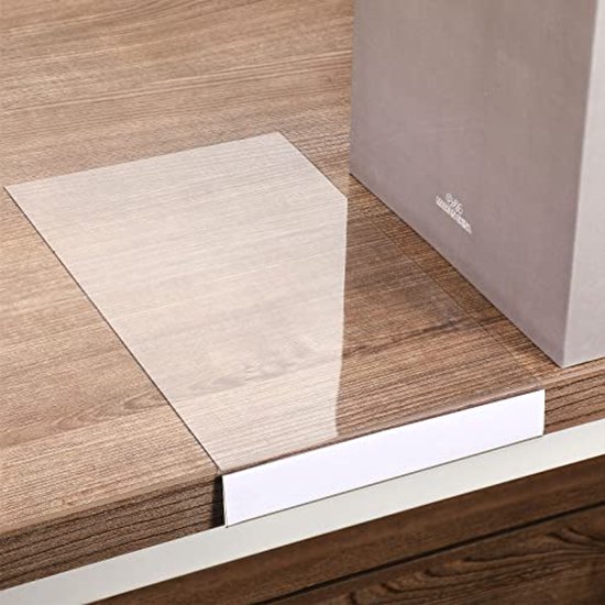Foto: Verplaatsbare planklabelhouders voor bibliotheek en kantoor 15 stuks doorzichtig en handig